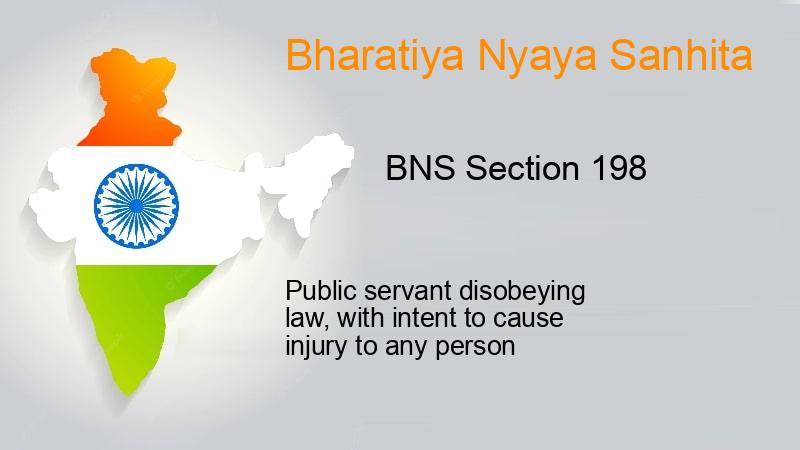 BNS Section 198