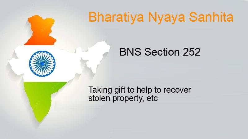 BNS Section 252
