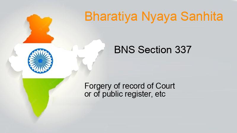 BNS Section 337