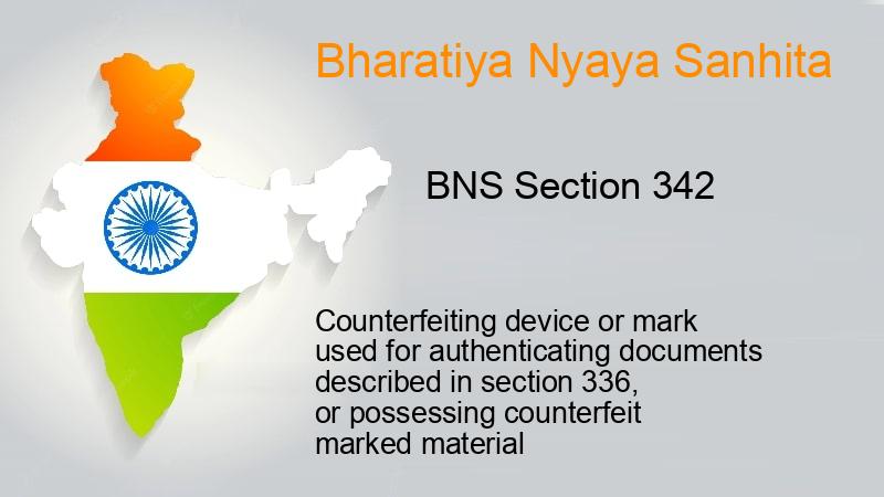 BNS Section 342