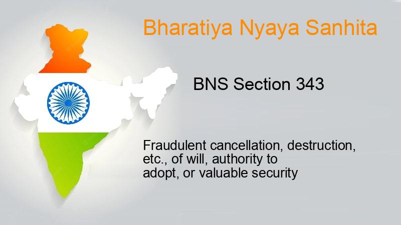 BNS Section 343