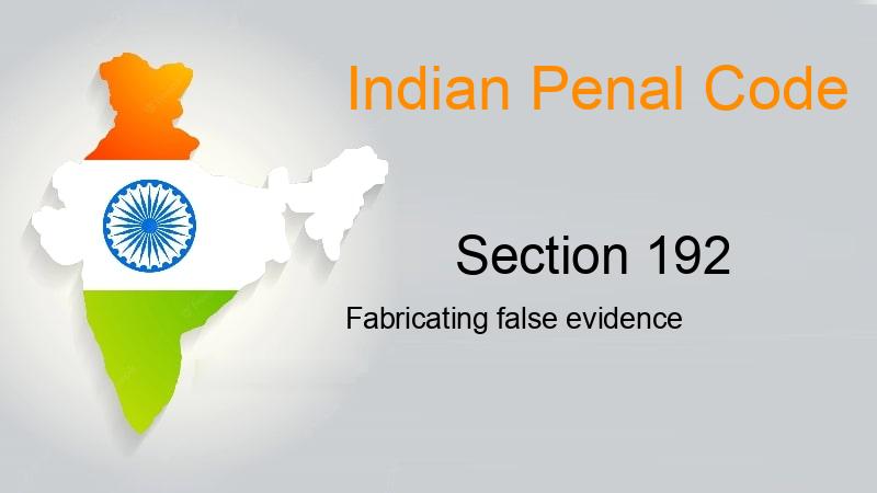IPC Section-192
