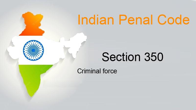 IPC Section-350