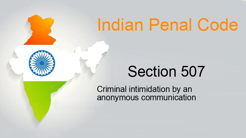 IPC Section-507